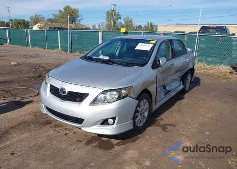 2010 Toyota Corolla S z USA, uszkodzony, nr VIN 1NXBU4EE3AZ386203